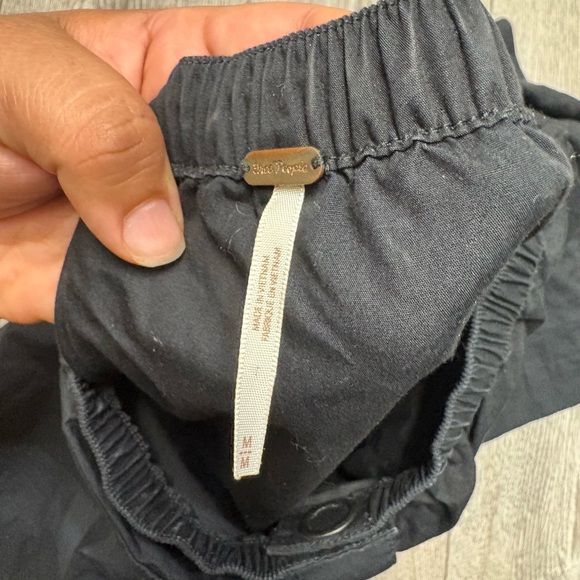 Free People Black Off-Shoulder Blouse - Picture 7 of 11